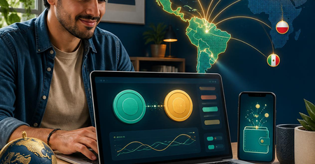 Guía completa para recibir pagos en dólares y euros desde Latinoamérica (2026)