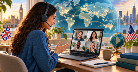 ¿Por Qué Necesitas un Curso de Inglés Online para Conseguir Trabajo Remoto Internacional?